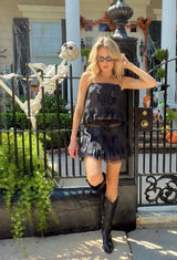 Ondeline Silk Lace Cami ~ Black