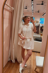 It's the Little Things Boxy Tee ~ Oyster