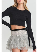 Amandine Crop Pullover