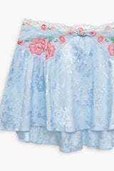 Vintage Rose Eyelet Skirt