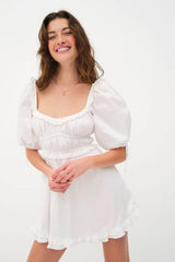Jackson Mini Dress ~ Ivory