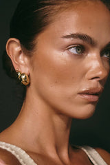 The Mini Pave Molten Studs