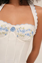 Tea Time Poplin Bustier