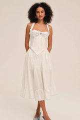 Tea Time Poplin Bustier