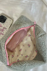 Teddy Cosmetic Pouch ~ Evergreen