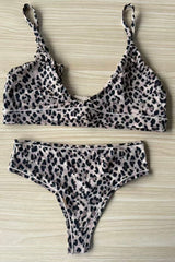 Butter Me Up Triangle Bralette ~ Leopard