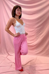 Butter Me Up Lace Cami ~ Candy Hearts