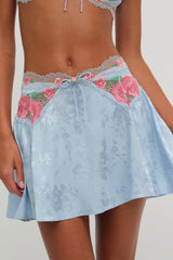 Vintage Rose Eyelet Skirt