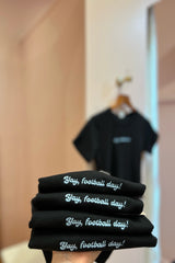 Yay, Football Day Ribbed Baby Tee