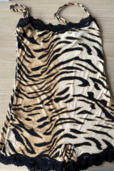 Butter Me Up Lace Onesie ~ Tiger
