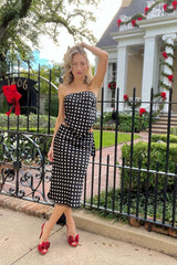 Deck the Halls Midi Skirt