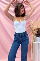 Butter me Up Lace Bodysuit ~ Candy Hearts