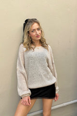 Most Wanted Boatneck Sweater