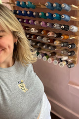 It's the Little Things Ribbed Baby Tee ~ Bead Dog