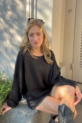 Most Wanted Boatneck Sweater