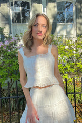 Viro Skirt ~ White