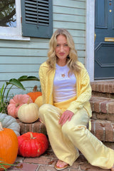 Dawson Knit Fold Over Pant ~ Vanila Sugar