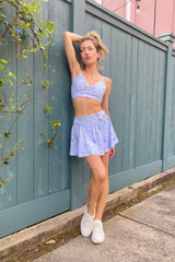 Corene Skort ~ Whisper Blue