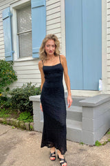 In the Zone Lace Midi Dress