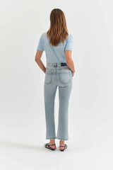 Shy Girl High Rise Crop Flare ~ Miracle