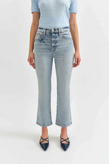 Shy Girl High Rise Crop Flare ~ Miracle