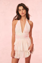 Deanna Halter Dress ~ Lemonade Kisses