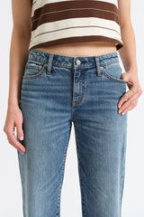 Keeper Low Rise Straight Jean ~ Heartbeat Vintage