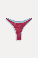 Dove Polka Dot Bikini Bottom ~ Tuscany