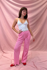 Butter Me Up Lace Cami ~ Candy Hearts