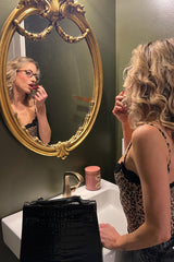 Butter Me Up Lace Onesie ~ Leopard