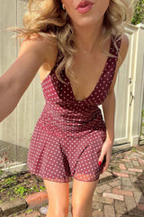 In the Groove Mesh Mini ~ Polka Dot