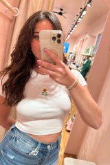 It's the Little Things Ribbed Baby Tee ~ Sunflower