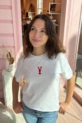 It's the Little Things Boxy Tee ~ Crawfish