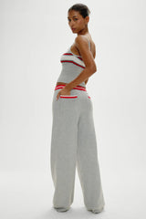 Barrymore Knit Pant ~ Mochi Stripe