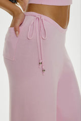 Breeze Low Rise Knit Pant ~ Strawberries & Cream