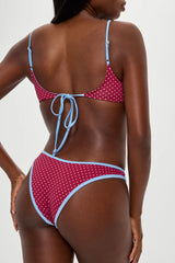 Dove Polka Dot Bikini Bottom ~ Tuscany