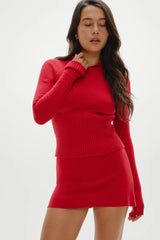 Hazel Knit Hoodie ~ Heartstrings