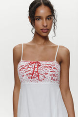 Imani Cotton Mini Dress ~ Sweet Bloom