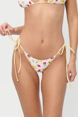 Mackenzie Cheeky String Bikini Bottom ~ Amalfi
