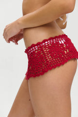 Shelly Crochet Swim Skirt ~ Havana Crochet