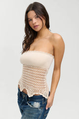 Star Crochet Tube Top ~ Summer Crochet
