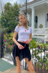 It's the Little Things Ribbed Baby Tee ~ Crawfish