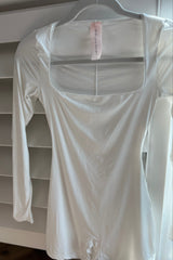 Butter Me Up Picot Onesie ~ Rosette