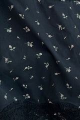 Butter me Up Lace Bodysuit ~ Midnight Floral