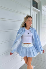 It's the Little Things Ribbed Baby Tee ~ Magnolia