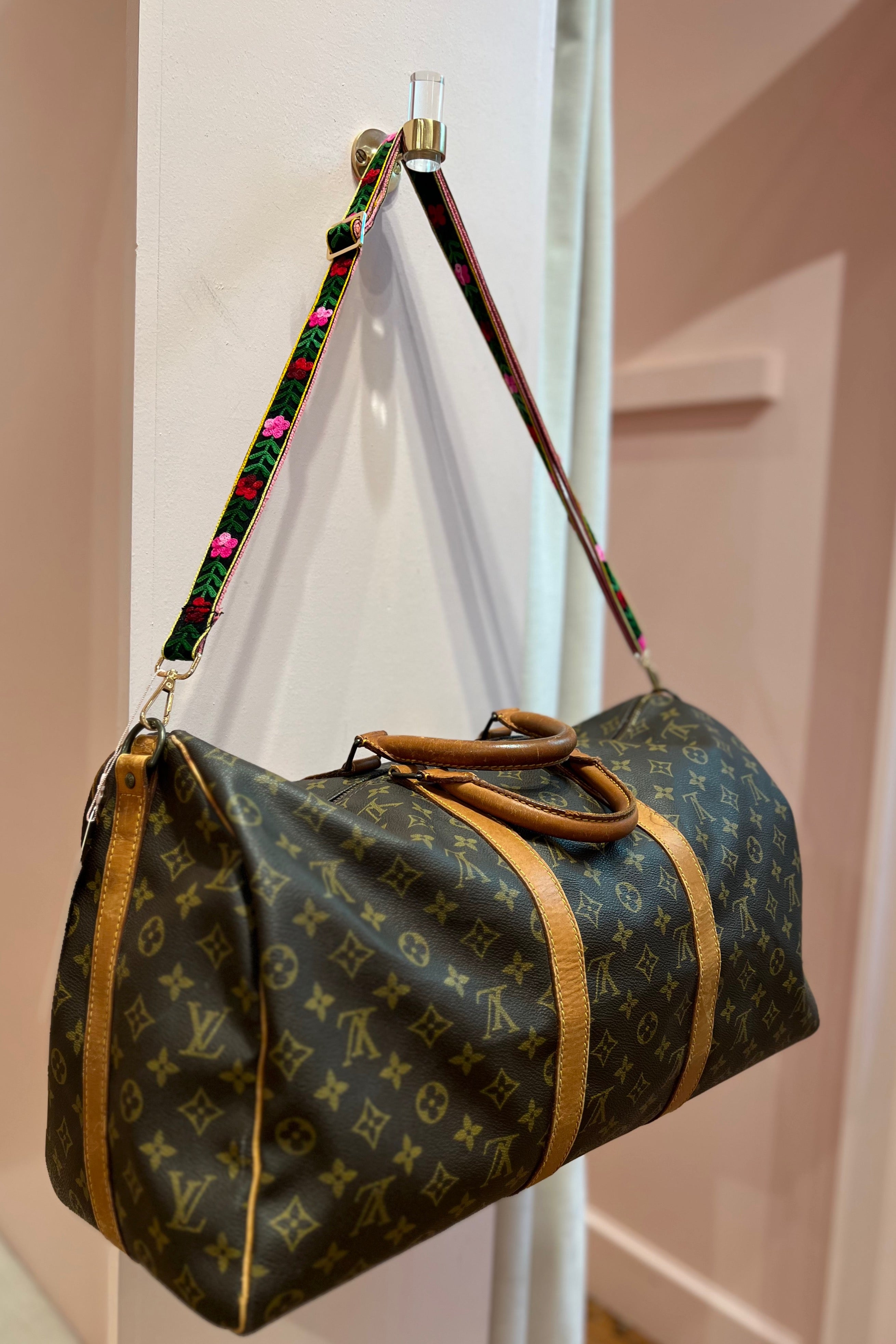 Louis Vuitton Monogram Keepall 50 Bandouliere Bag – The Closet