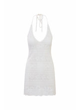 Laurelin Crochet Mini Dress ~ Ivory
