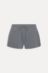 Noah Thermal Mini Shorts ~ Shadow Blue