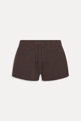 Noah Thermal Mini Shorts ~ Walnut