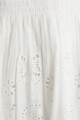 Azar Eyelet Lace Dress ~ White